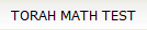 TORAH MATH TEST
